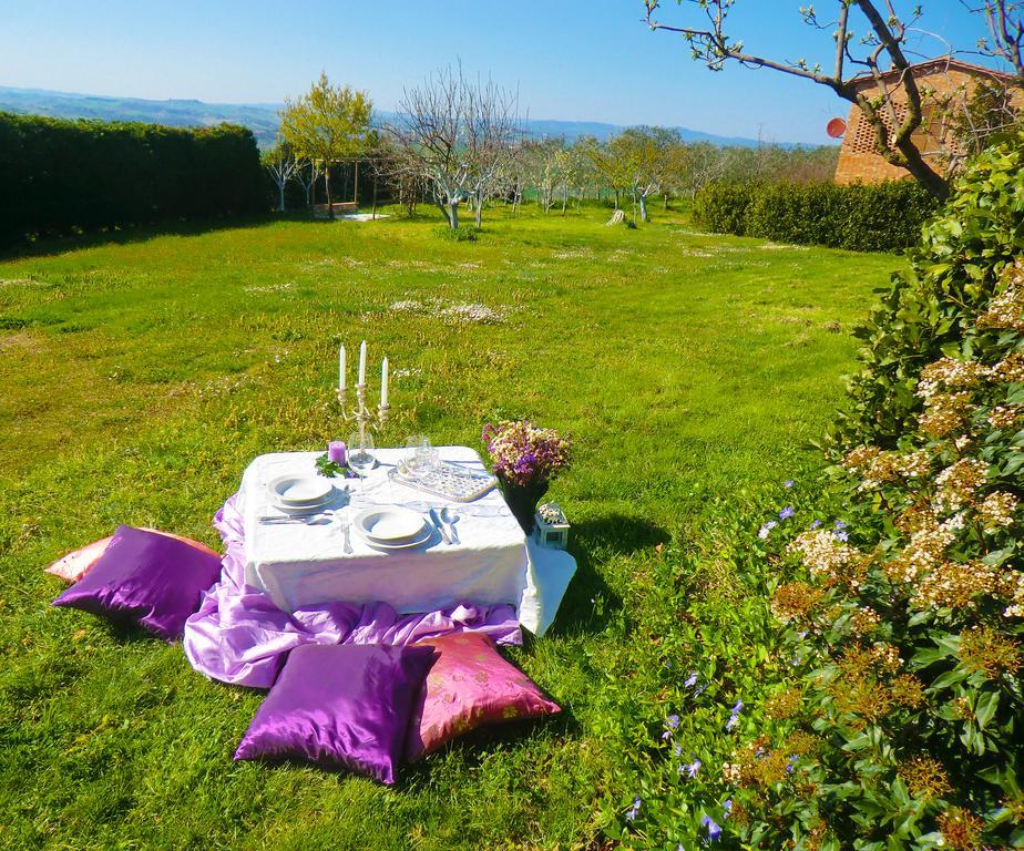 Agriturismo Podernuovo Asciano Eksteriør billede