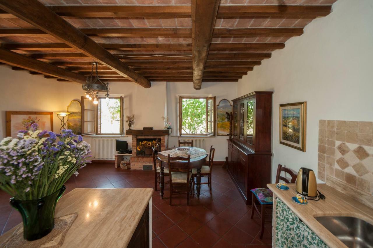 Agriturismo Podernuovo Asciano Eksteriør billede