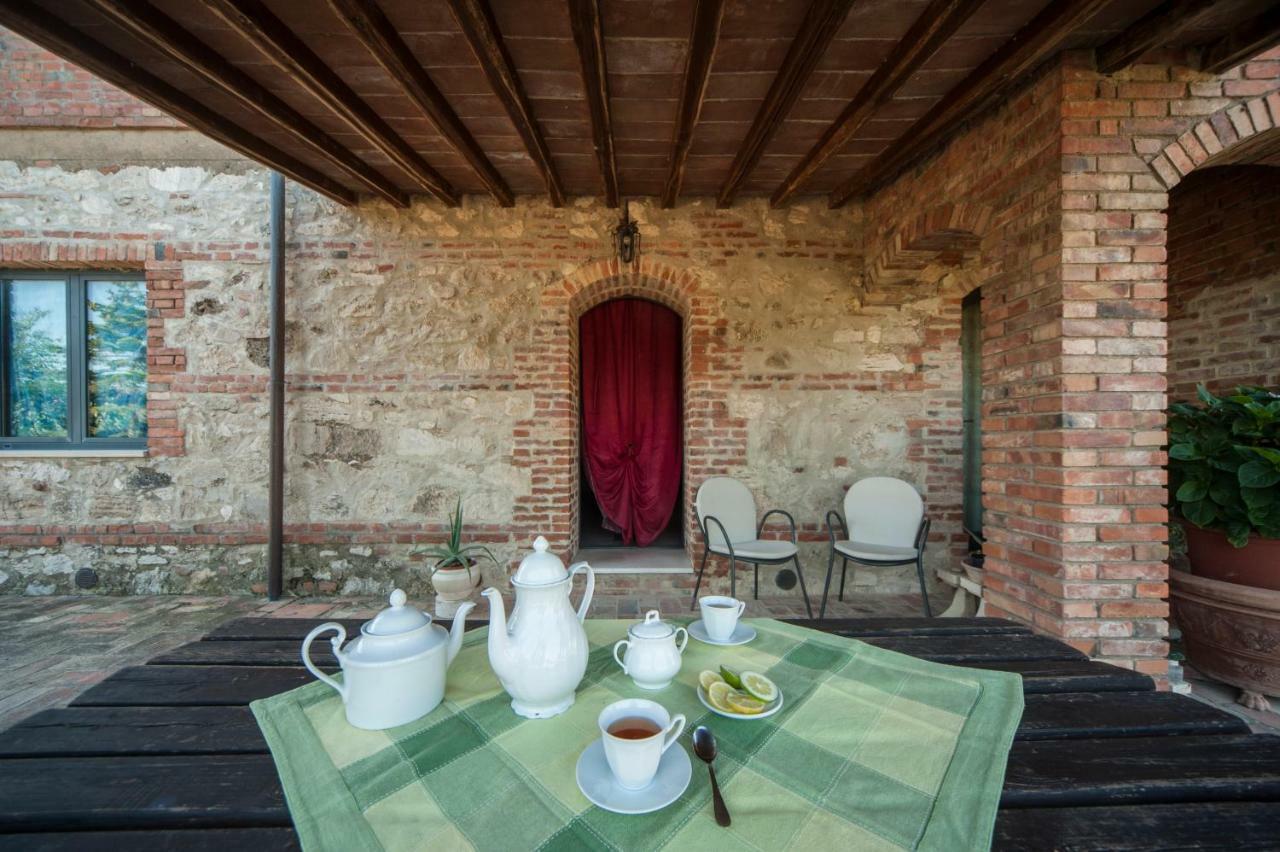 Agriturismo Podernuovo Asciano Eksteriør billede